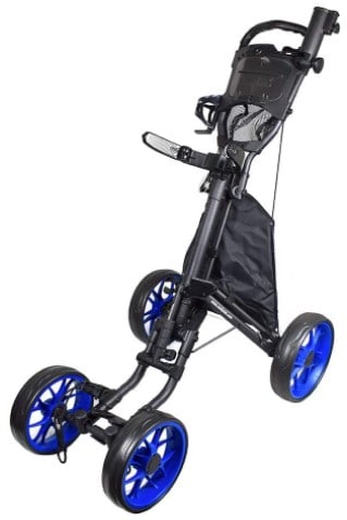 CaddyTek 4 Wheel Caddycruiser One Version 8 push golf cart