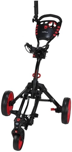 Caddymatic Golf 360° SwivelEase 3 Wheel Folding Golf Cart