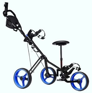 the best powered golf push cart