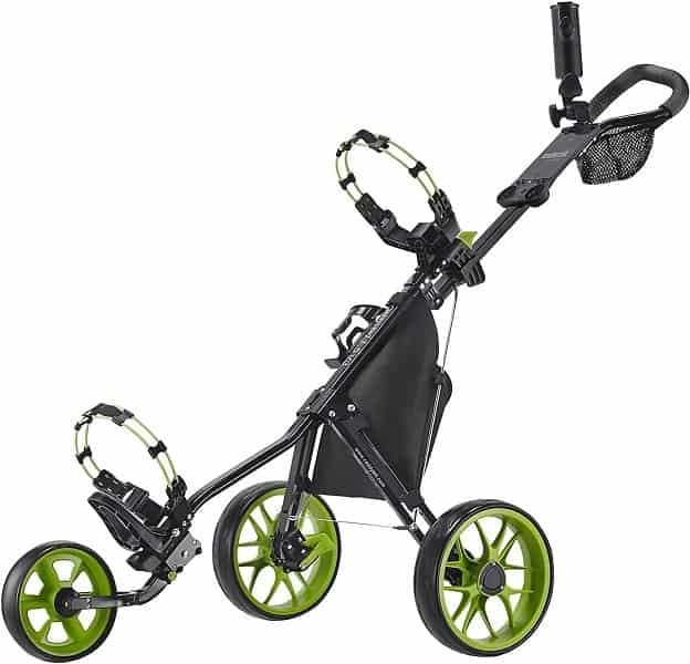 CaddyTek SuperLite Deluxe Golf Push Cart