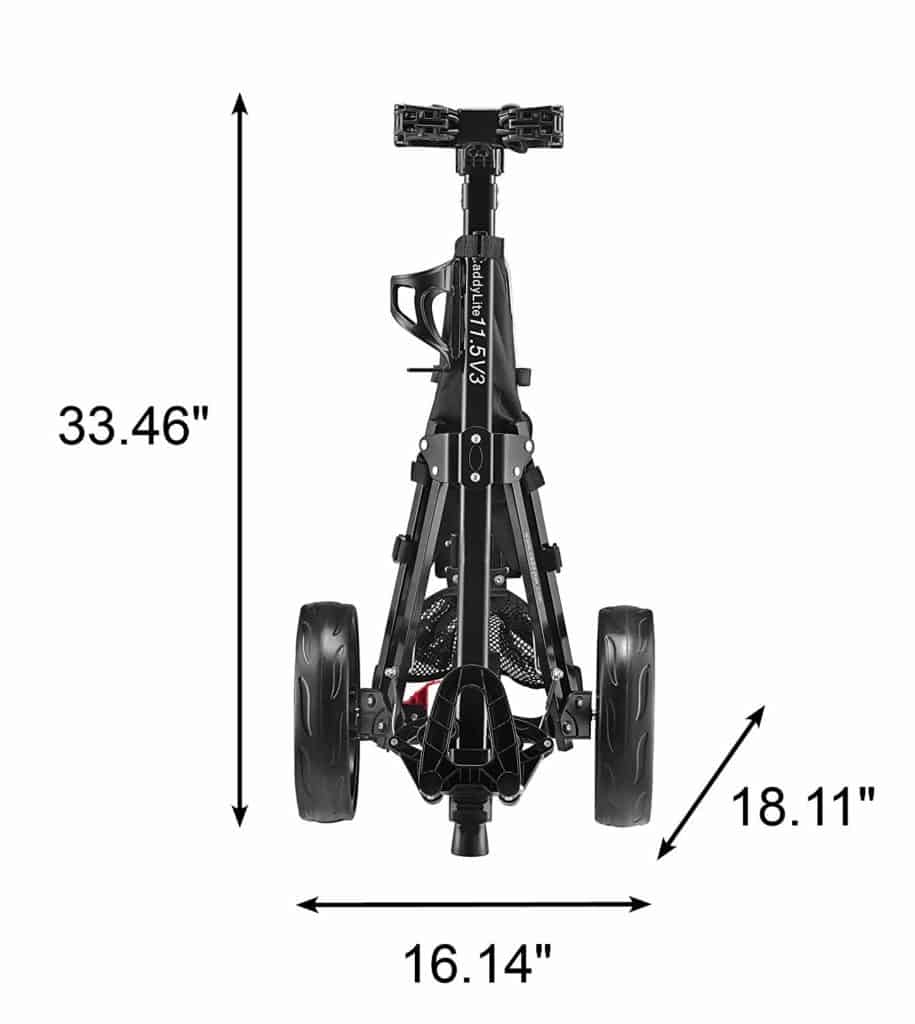 CaddyTek SuperLite Deluxe Golf Push Cart reviews