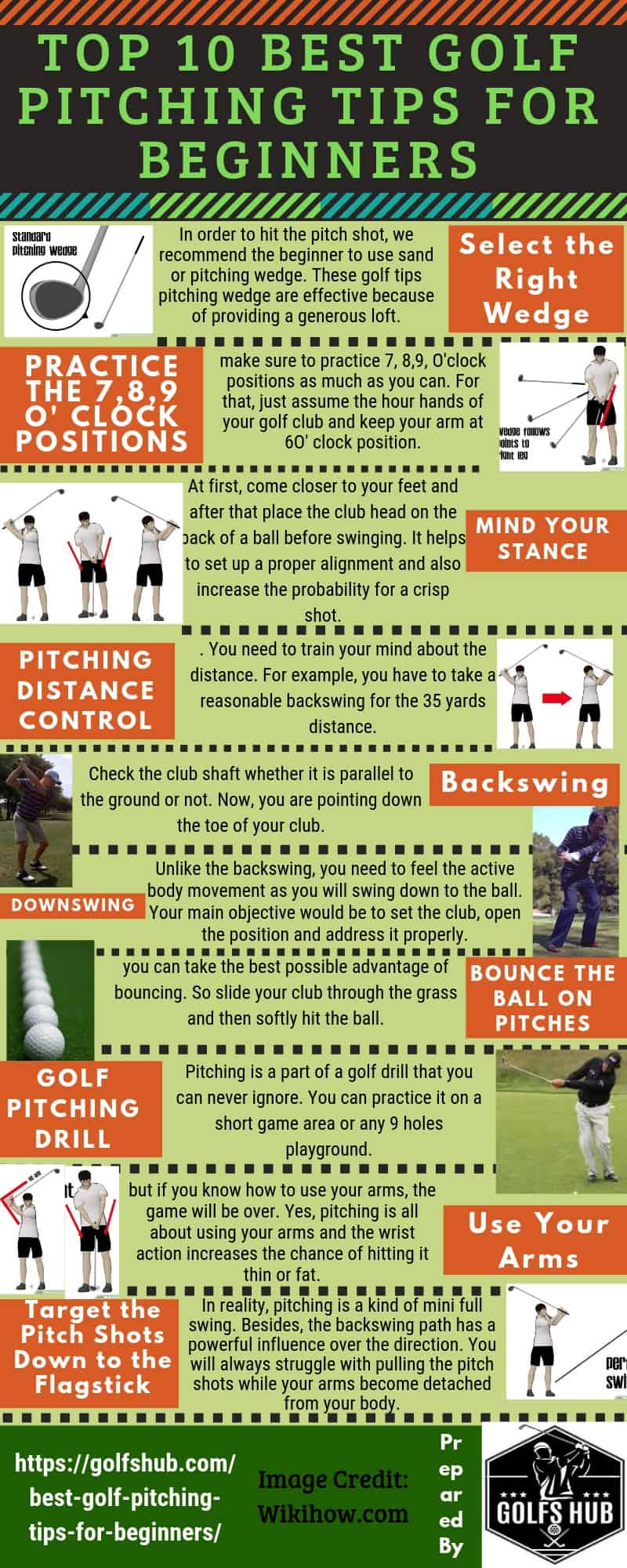 Top 10 Best Golf Pitching Tips for Beginners