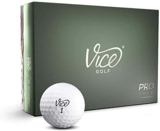 Vice Pro Soft Golf Balls for 10 Handicapp