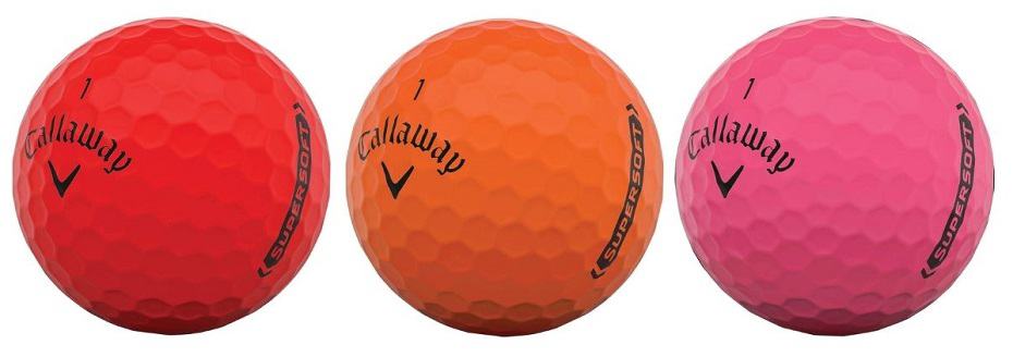 callaway supersoft golf balls pink