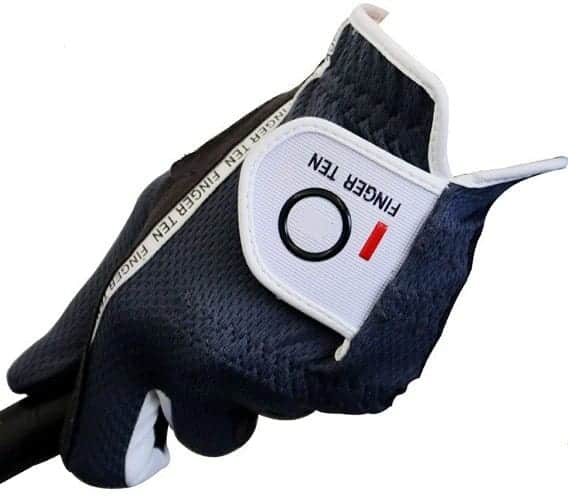 finger ten golf gloves m