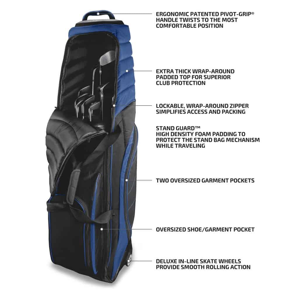 Bag Boy T-2000 Pivot Grip Wheeled Travel Cover