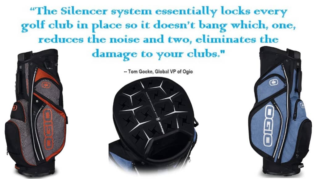 Ogio Silencer Cart Bag Review No More Club Rattling! Golfs Hub