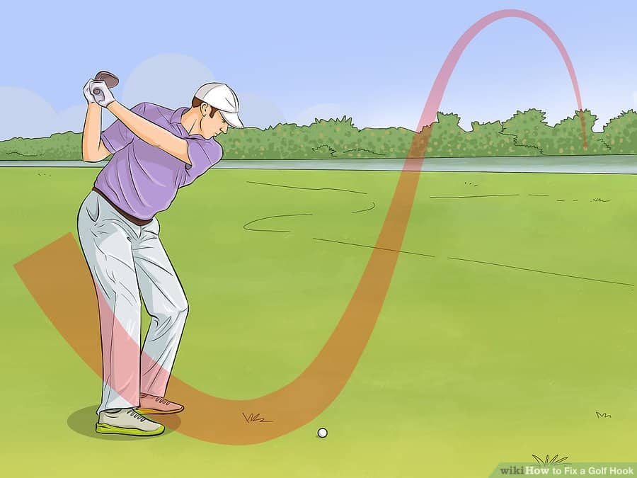 golf hook fix - straight hook