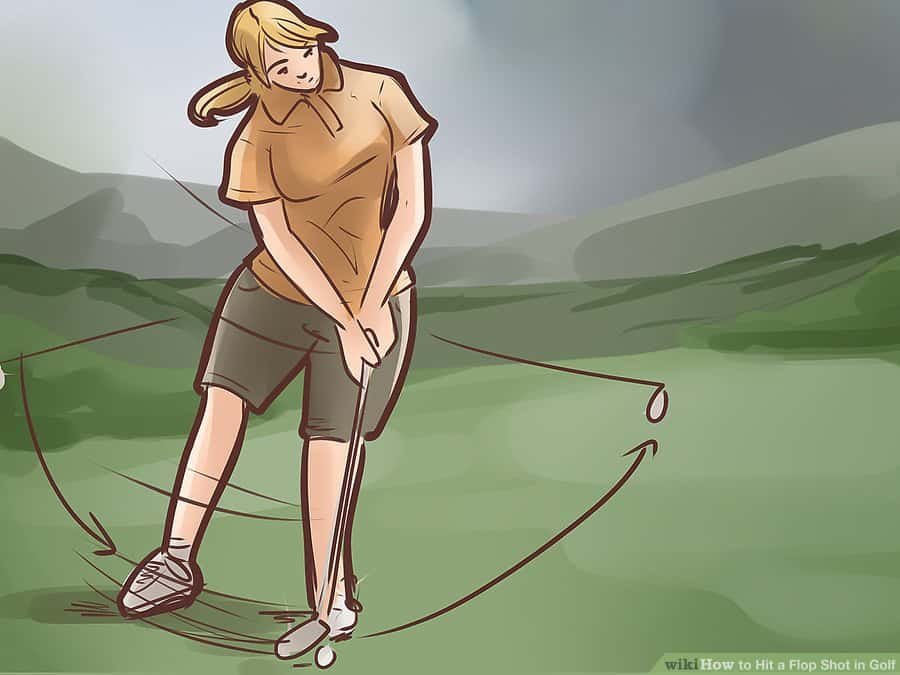 Golf Flop Shot Technique