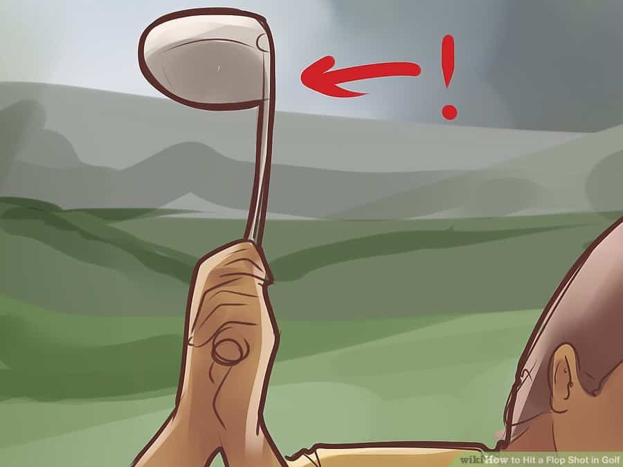 how to hit a lob shot