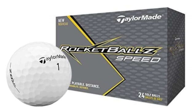 taylormade rocketballz speed golf balls review