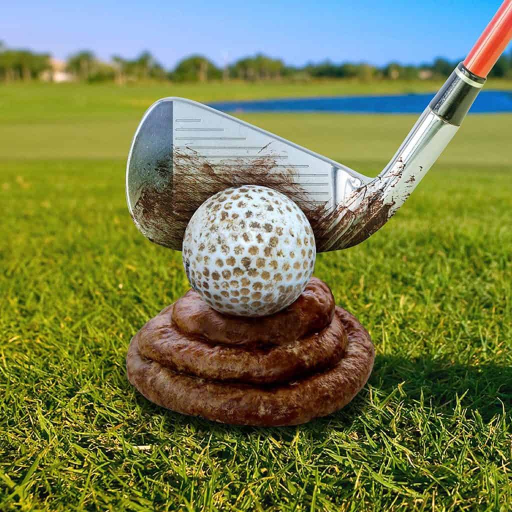 ON PAR 6 Pack Shitty Golf Balls
