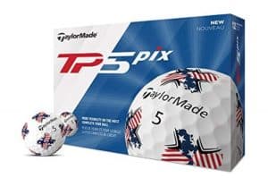 TaylorMade TP5 Pix USA Golf Balls