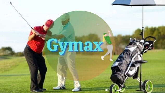 Gymax 3 Wheel Golf Push Cart