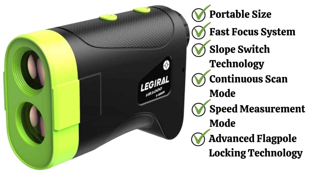 Review of the Tournament Legal Legiral Golf Rangefinder Golfs Hub