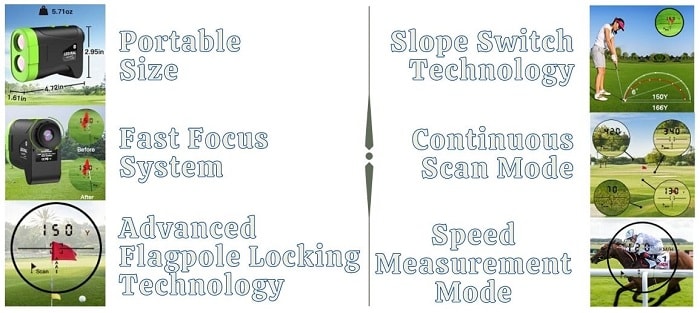 Why use Legiral Golf Rangefinder