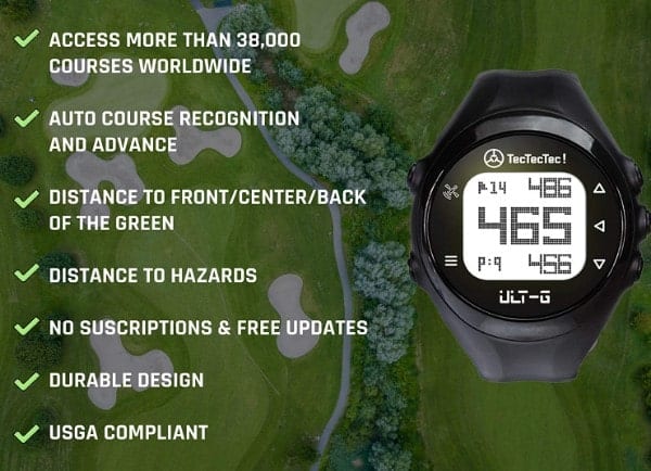 tectectec ult-g gps golf watch reviews