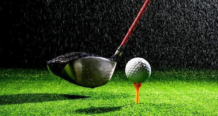 Can you play golf in the rain