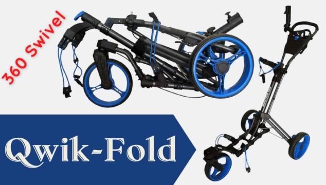 Qwik-Fold 360 Swivel Golf Cart