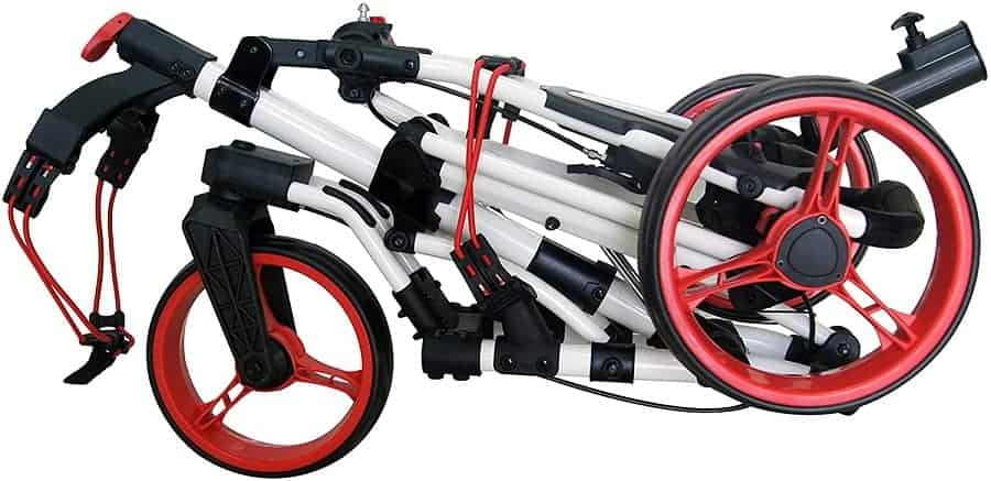 qwik fold golf trolley