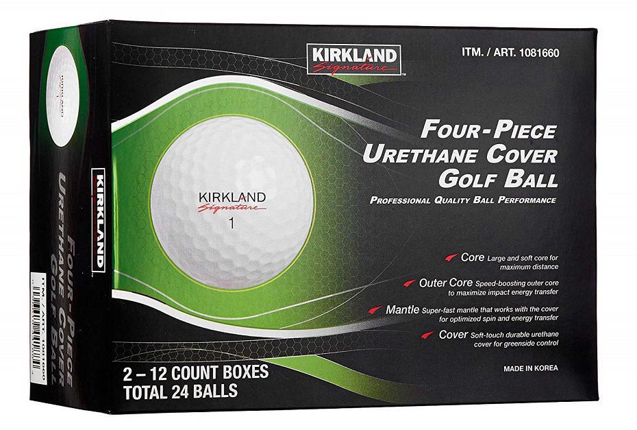 kirkland 4 piece golf balls