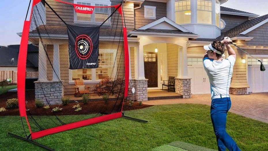 heavy duty golf practice net