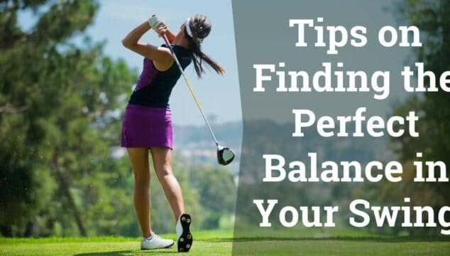 Perfect Balance in golf Swing