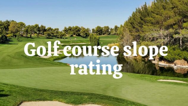 Golf Course Slope Rating