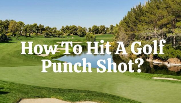 How to Hit a Golf Punch Shot