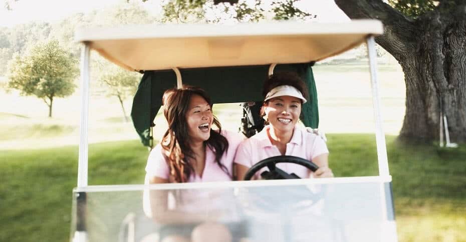Cleaning Golf Cart Windshield