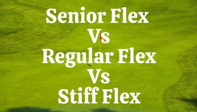 Senior Flex Vs Regular Flex Vs Stiff Flex Shafts In Golf Club